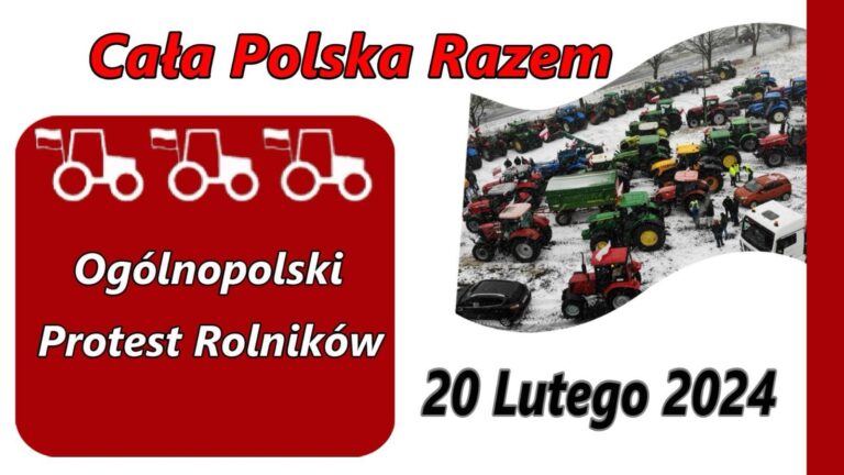 Protest rolników – blokada ekspresowej trasy S3