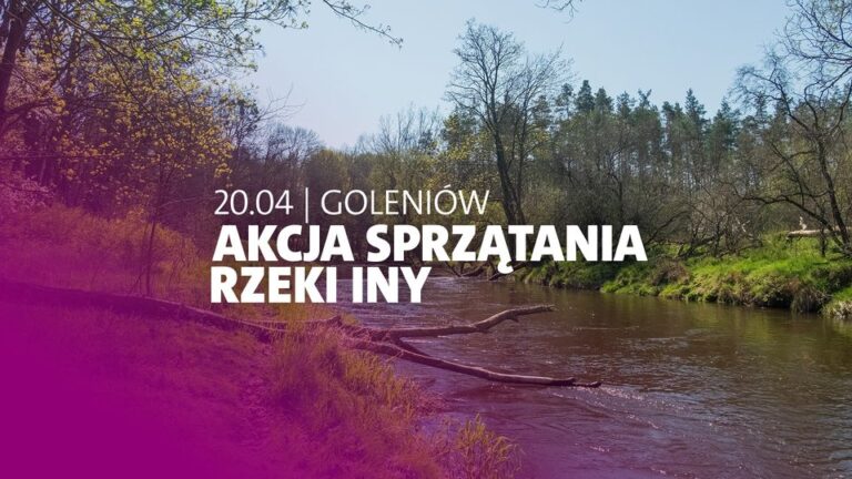 Akcja sprzątania rzeki Iny