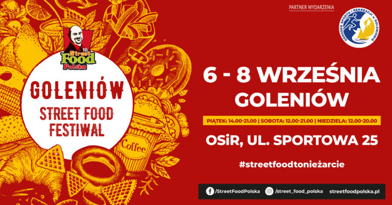 Festiwal FOODTRUCKÓW zawita do Goleniowa